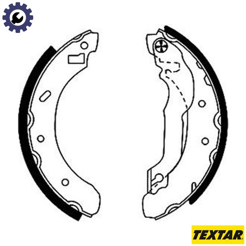 Brake shoe set 91046100 for - brake,