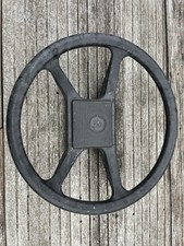 Black Plastic Boat Wheel 13.5” or 34cm Diameter