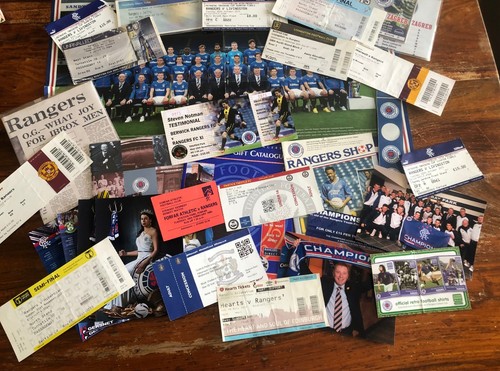 Job lot bundle glasgow rangers - job,