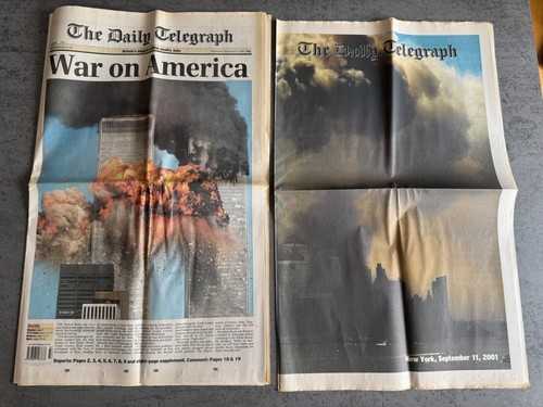 Daily telegraph newspaper 11 - daily, 9/11