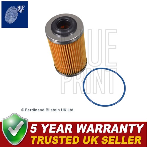 Blue print oil filter - blue,
