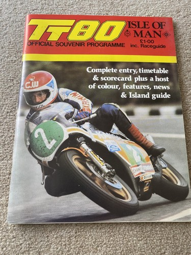 1980 official souvenir - tt,