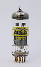 RAYTHEON 12BY7A Gold Pin Valve Tube Used Tested (V56)