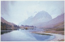 Loch Clair & Liathach Heaton Cooper Scotland print in 11 x 14 mount SUPERB