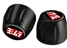 Yoshimura Paddock Bobbin/Bar-end resin dome decals 