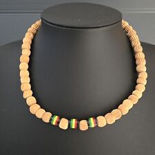 Beige Rasta Surfer Necklace New