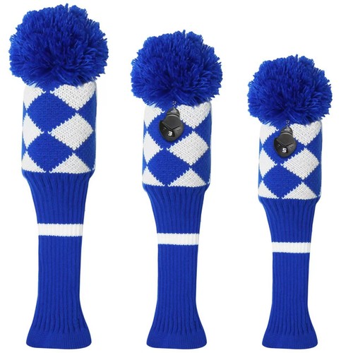 Golf wood club headcover pom - club,