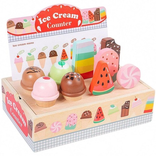 Wooden ice cream - wooden, play