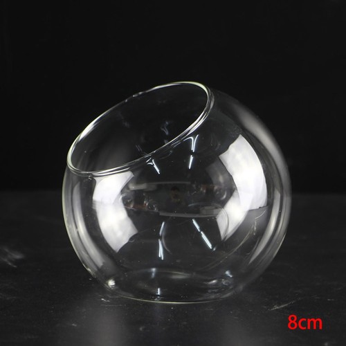 Clear glass bauble balls - glass,