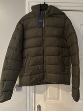 Jack Wills Men's Khaki Puffer Jacket