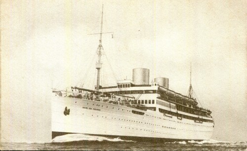 1930s postcard pacific steam - 1930s,
