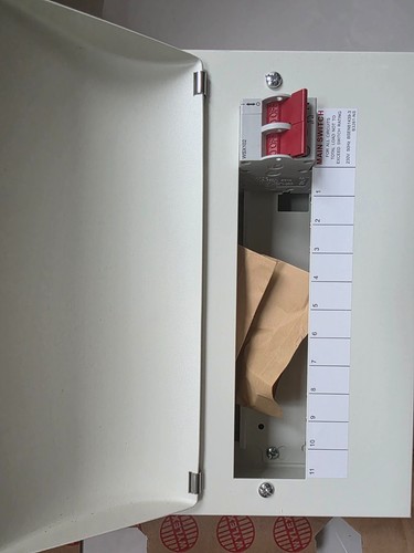 Wylex consumer unit metal - unit,