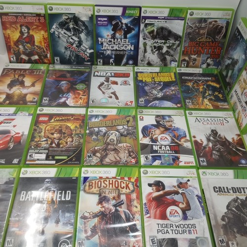 Lot xbox 360 - lot, games
