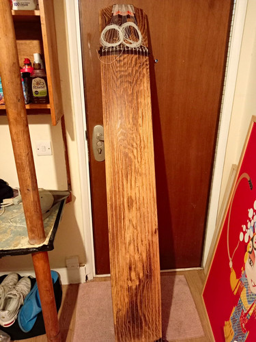 Brown wood waney - waney, plank