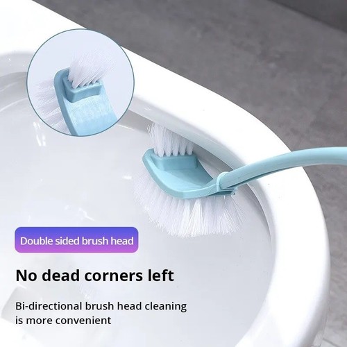 Long handle toilet - toilet, brush