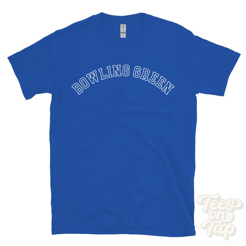 Bowling green shirt retro - green,