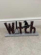 Tkmaxx Homesense Halloween Witch Ornament/sign