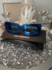 Karl Lagerfeld Blue Cat Eye