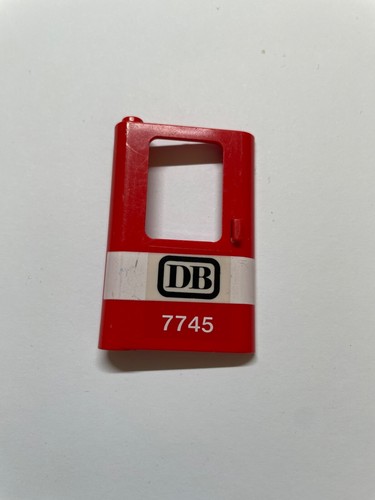 Lego red door 1 - red, x