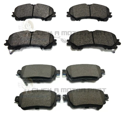 Front and rear - and, pads