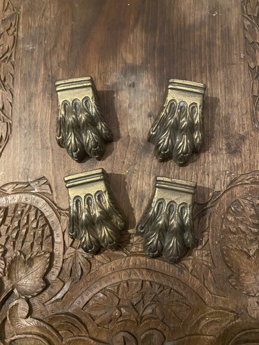 Vintage antique brass - vintage, claw