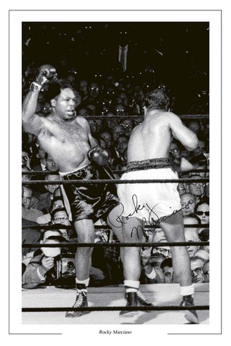 Rocky marciano boxing signed - marciano,