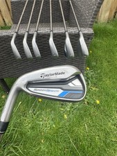 Taylormade Speed Blade (5-SW) Left Handed Golf Clubs Uniflex Steel Shaft