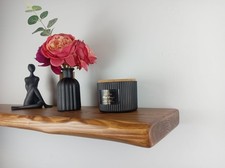 Rustic Floating Shelf Aged