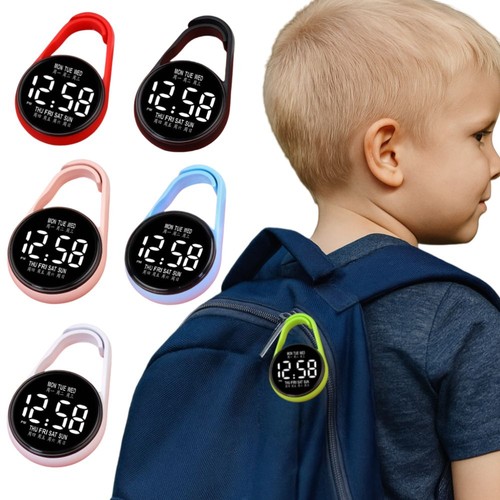 Led pocket watch digital - led,