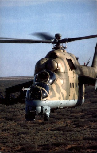 Russian hind attack - hind,