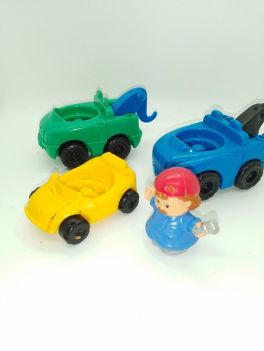 Fisher price tow trucks - tow,