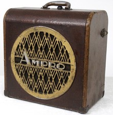 A Goodmans 12" Alnico Magnet Speaker In a 1950s Ampro Cabinet FREEPOST