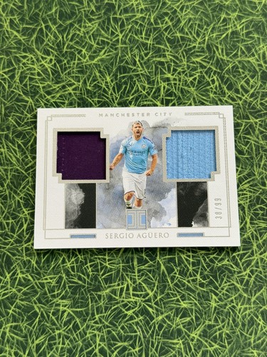 Sergio aguero match worn patch - worn,