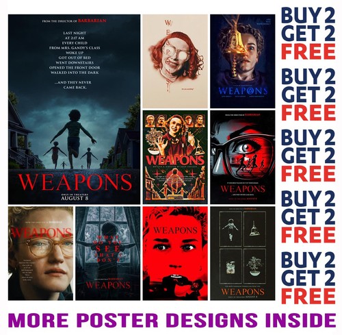 Weapons horror movie poster - movie,