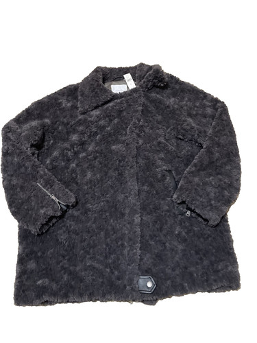 Anthropologie faux fur moto - faux,