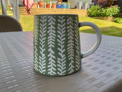 Habitat green mug - green,