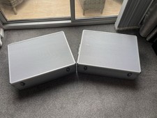 2 x 1000 CD/DVD Aluminium Storage Carry Case Boxes