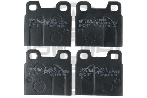 Brake pads 02197 optimal - pads,