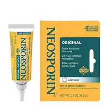 Neosporin Original Antibiotic Ointment 0.5oz First Aid Infection 24 Hour Relief