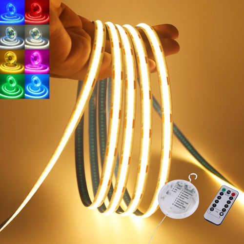 Cob led strip light - 5v,