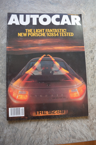 Autocar magazine dec 1986 - magazine,