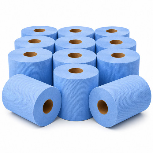 12x blue centrefeed - 12x, 2ply