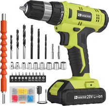 20V Cordless Drill Set with