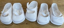 New vintage 2 x Pairs  WHITE