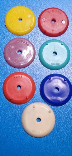 Inch diameter round plastic - inch,