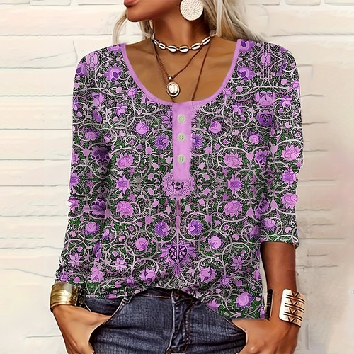 Plus size women floral boho - women,