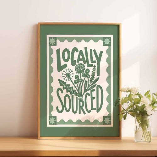 Locally sourced - a4,