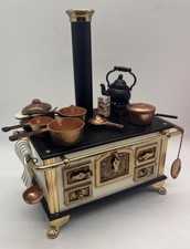 Dolls house aga kitchen range oven,  Bodo Hennig & accessories in 1/12th  