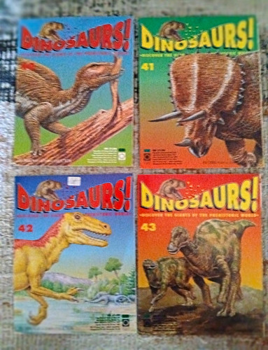 Dinosaurs magazine lot - lot, 4
