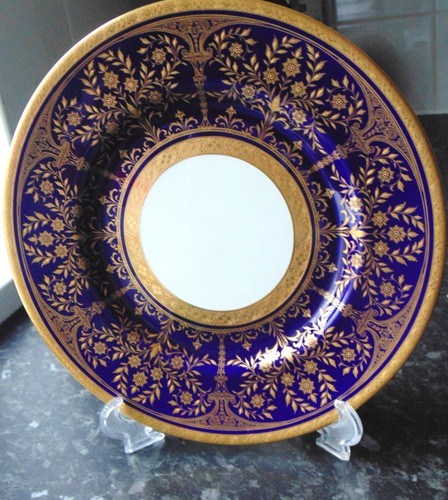 Minton cobalt blue raised - minton,